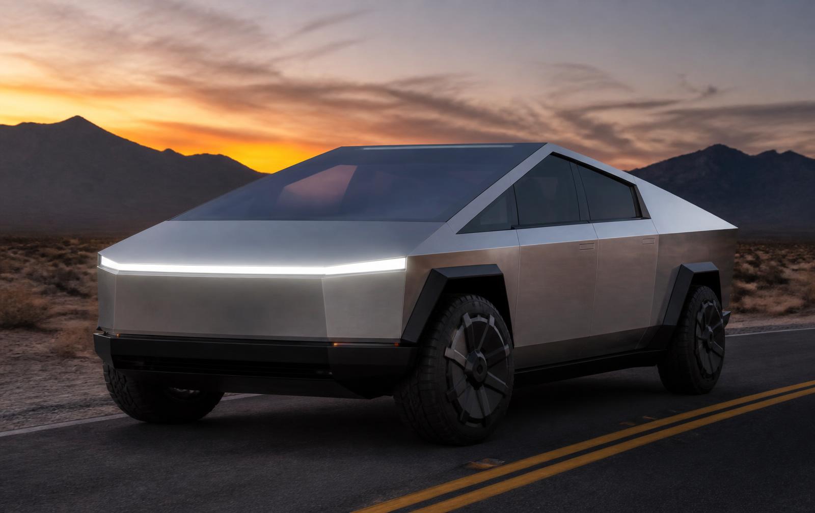 Tesla Cybertruck 基础版 2026 FSD 租车封面图